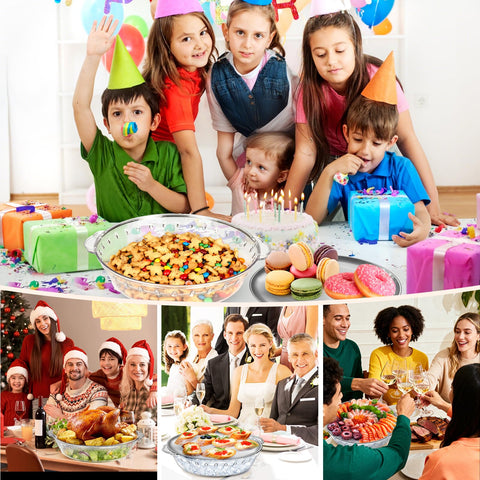 FRUIID fruit-seafood-dips-trays keep items organized and easy to reach.