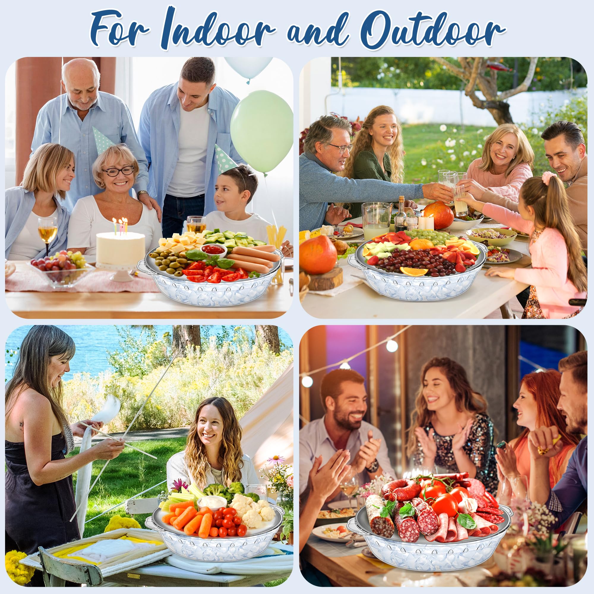 FRUIID party-ready serving set simplifies display and hosting for events.