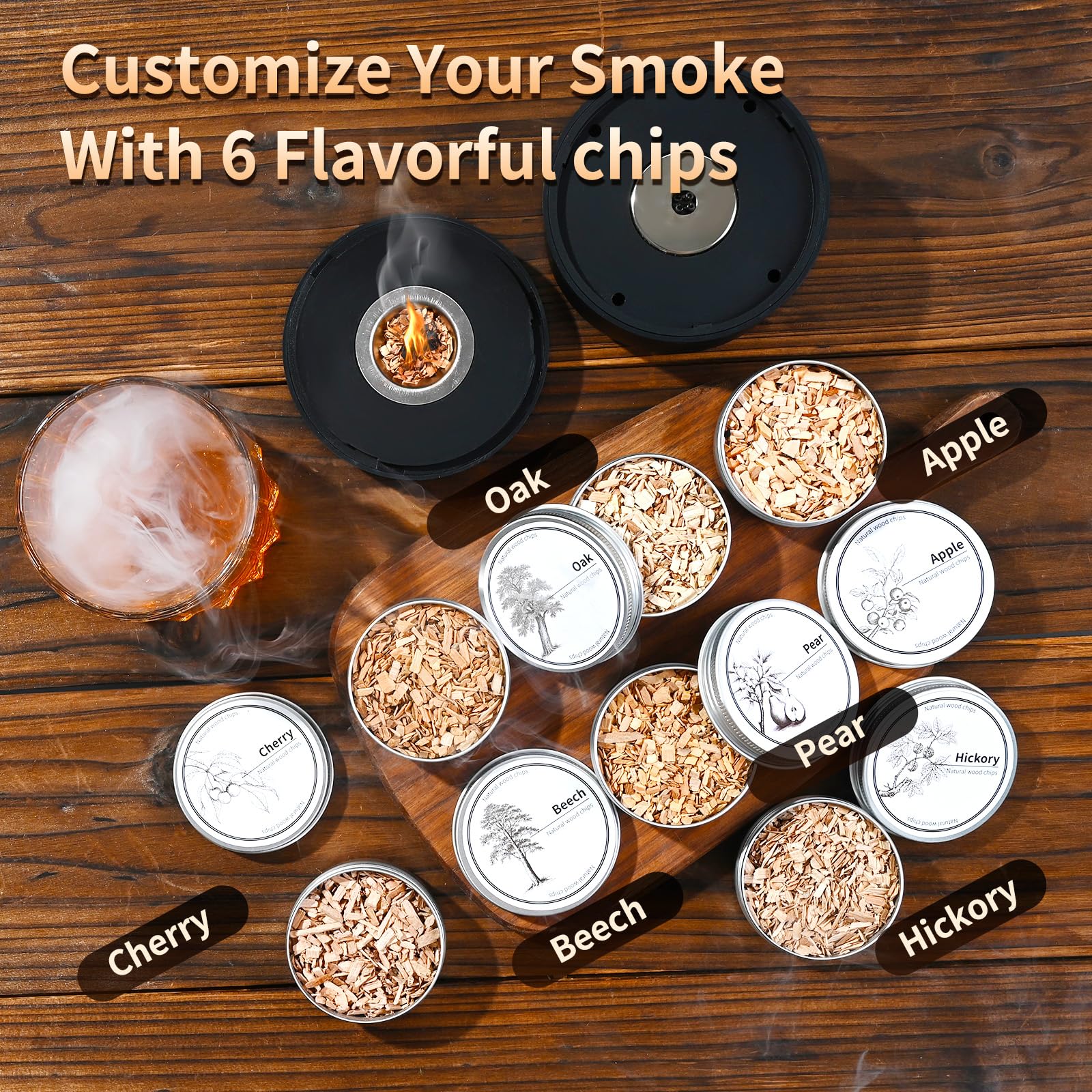 FrutPunch six-flavor wood chips deliver rich aroma