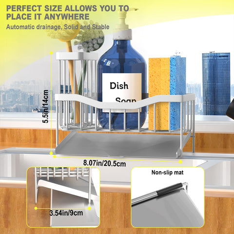 Fssvcd Maifan compact dimensions fit tight countertops near the sink.