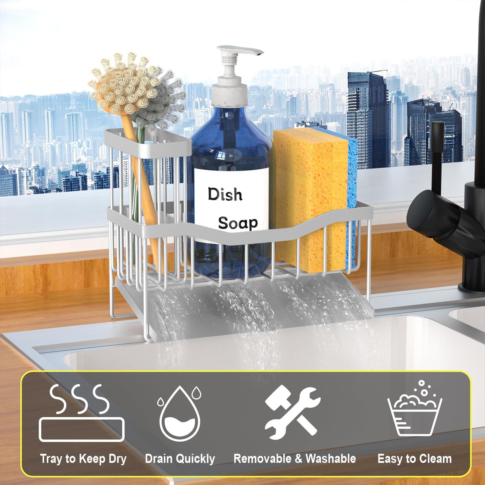 Fssvcd Maifan rustproof stainless steel tray resists corrosion.