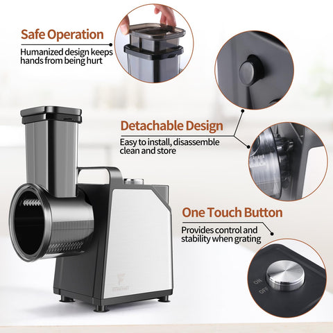 FSTAFAMY compact 5-in-1 design saves kitchen space.
