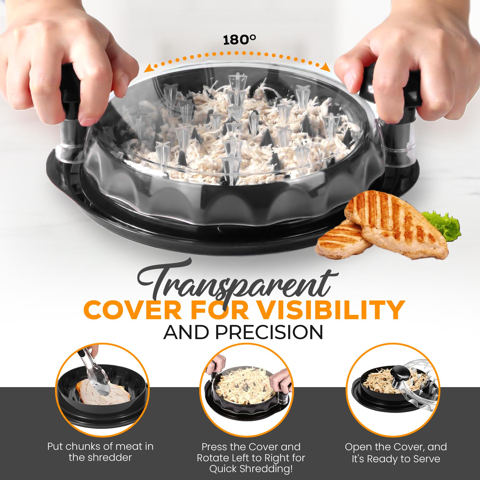 Fuel Kitchen dishwasher safe meat shredder for easy cleaning after meals
