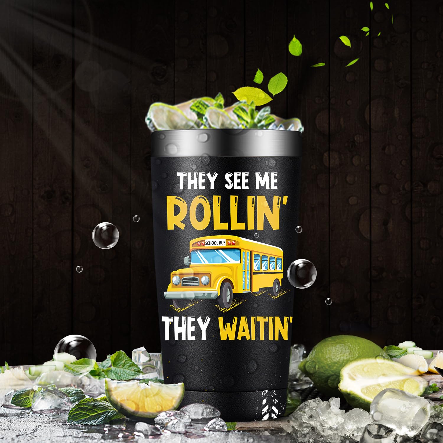 Fufandi daily-use tumbler for coffee, tea, water, and more