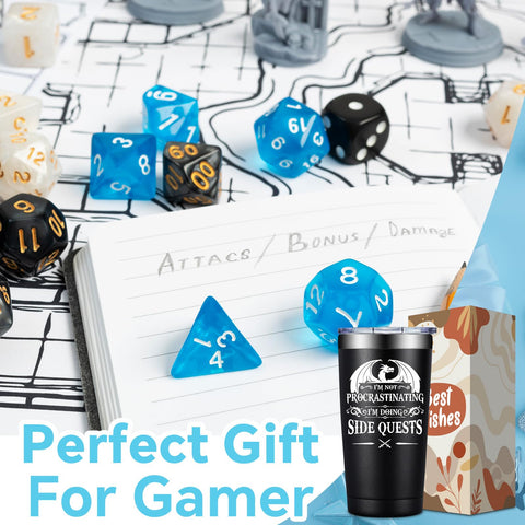 Fufandi DnD Gifts mug side view showing comfortable grip