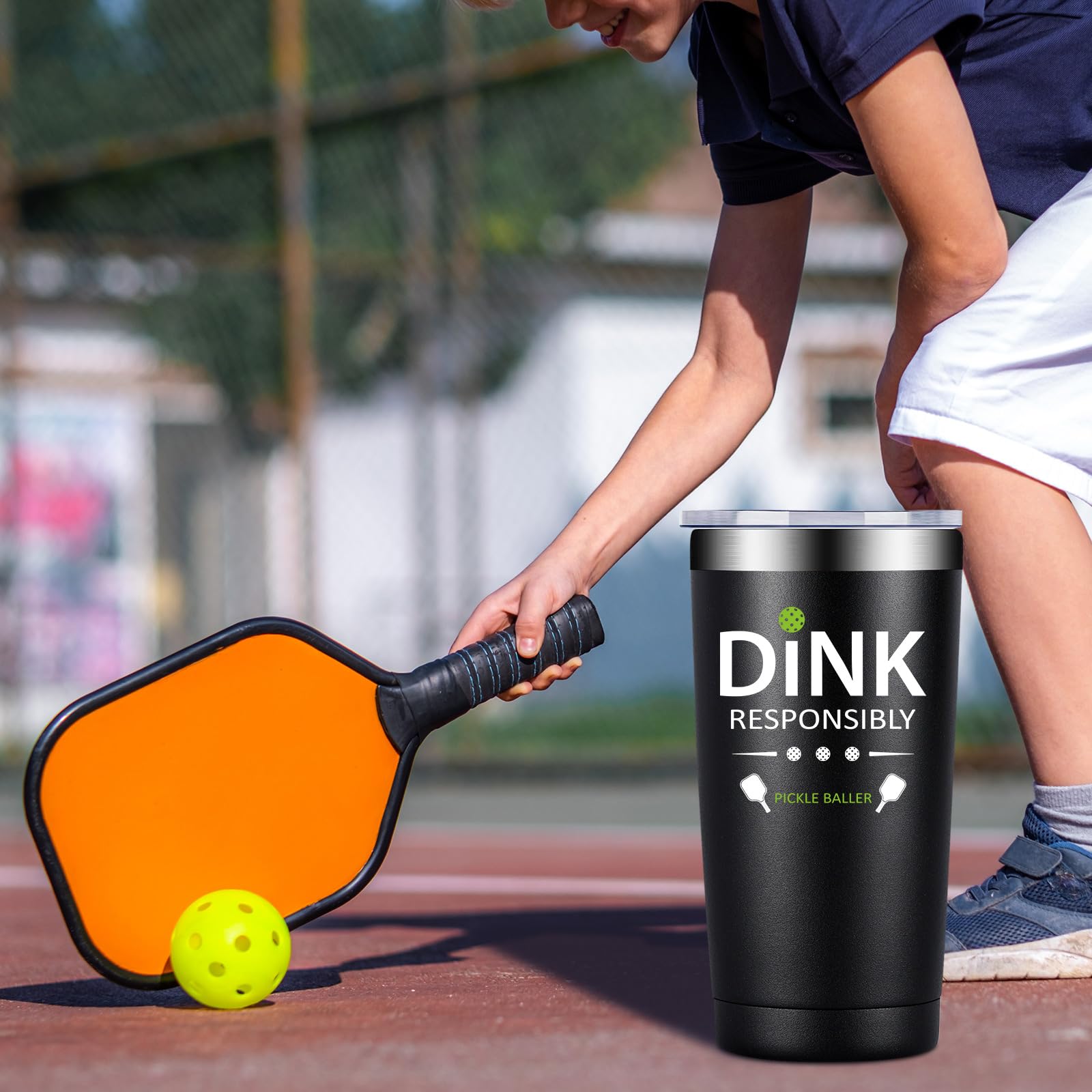 Fufandi pickleball-coach-gift practical tumbler that appreciates coaching.