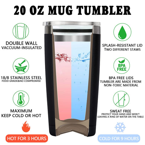 Fufandi 20oz tumbler in use during commute or outdoor coffee break