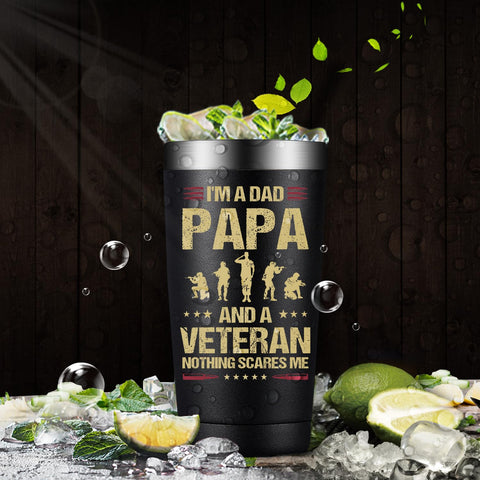 Fufandi 20oz tumbler maintains beverage temperatures for hours.