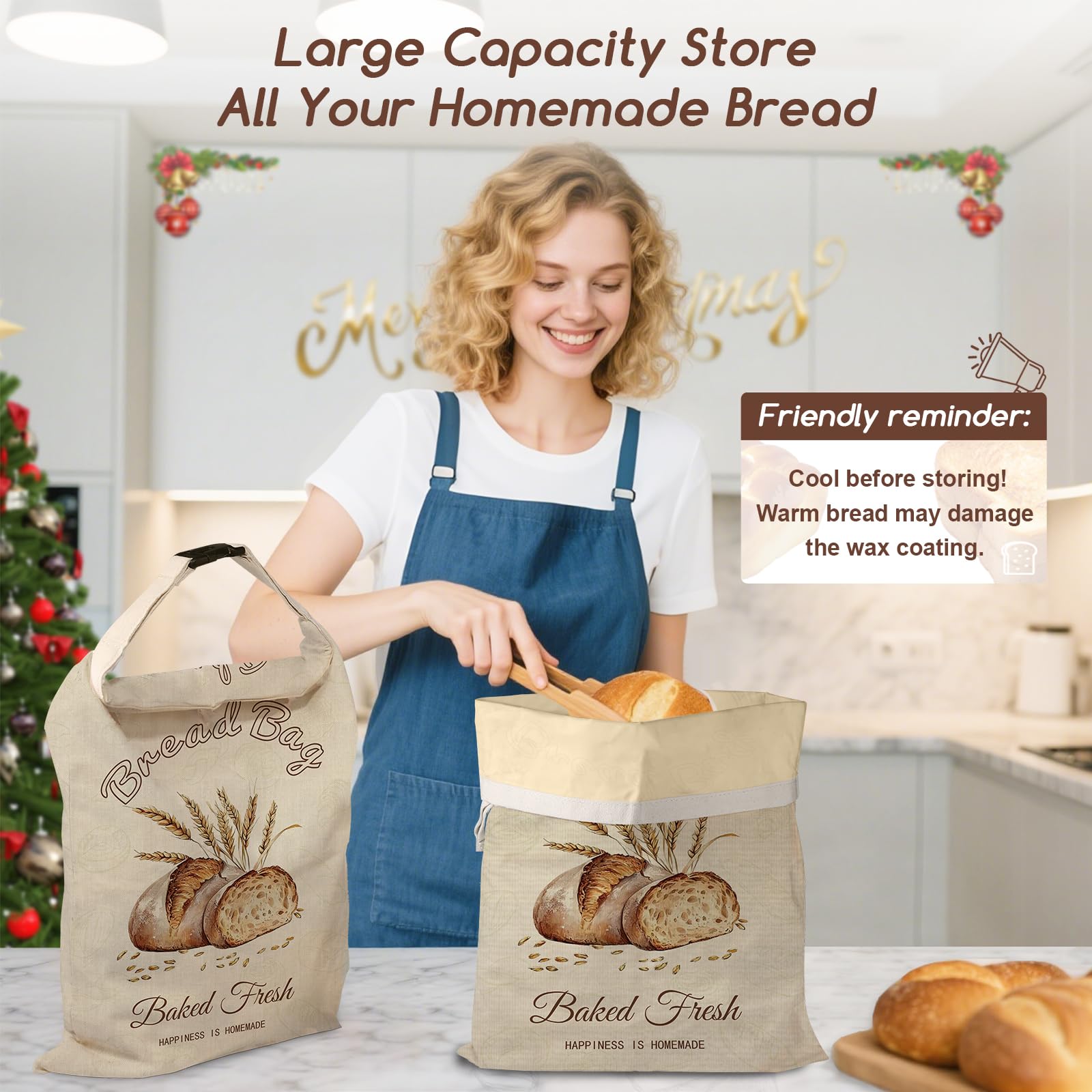 Fufeisi Eco-friendly reusable bags reduce kitchen waste.