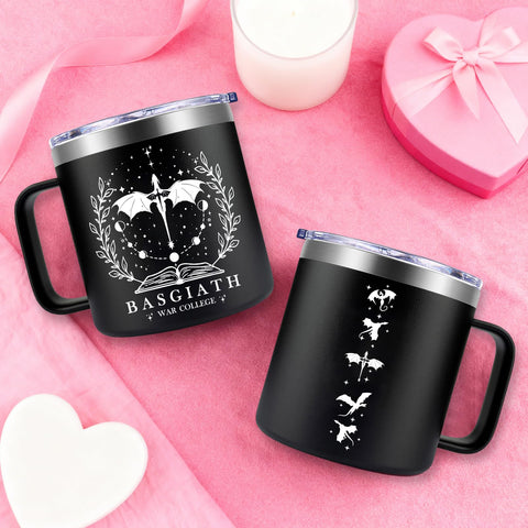 Fufendio Fourth Wing mug gift packaging, ready for fantasy fans.