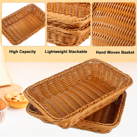 Fulhdedi durable basket with reinforced rim for outdoor dining and picnics