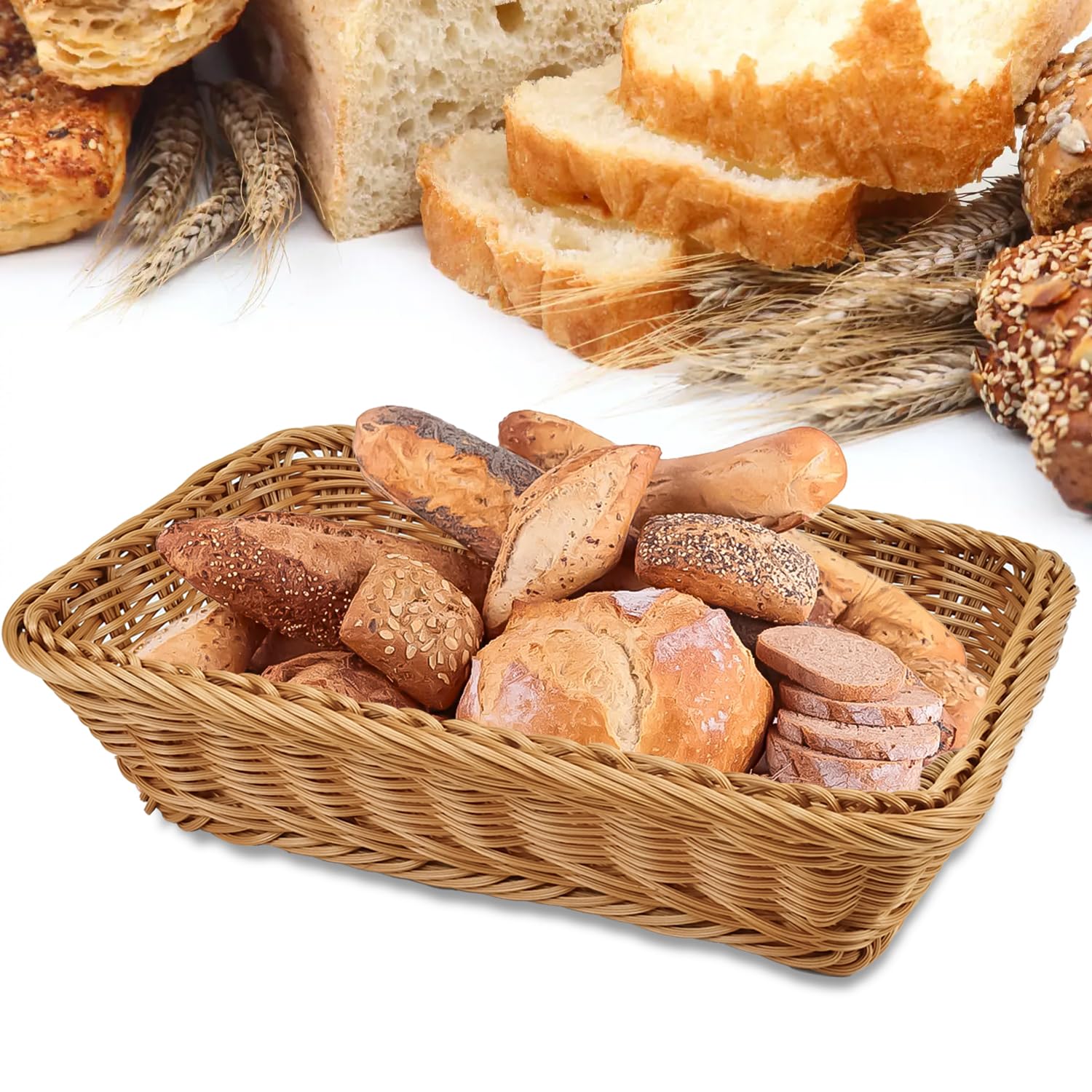 Fulhdedi two-pack serving baskets for restaurants and home kitchens