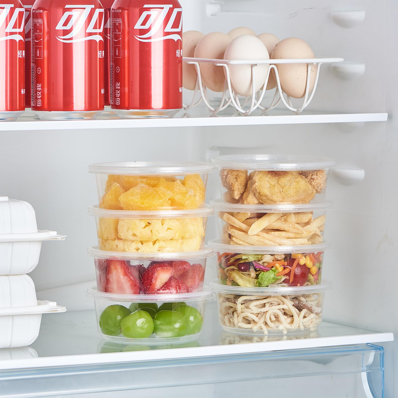 FULING portion-control meal prep containers help manage portions effectively.