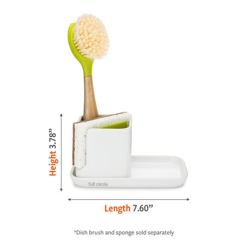Full Circle Stash compact design maximizes counter space in small kitchens
