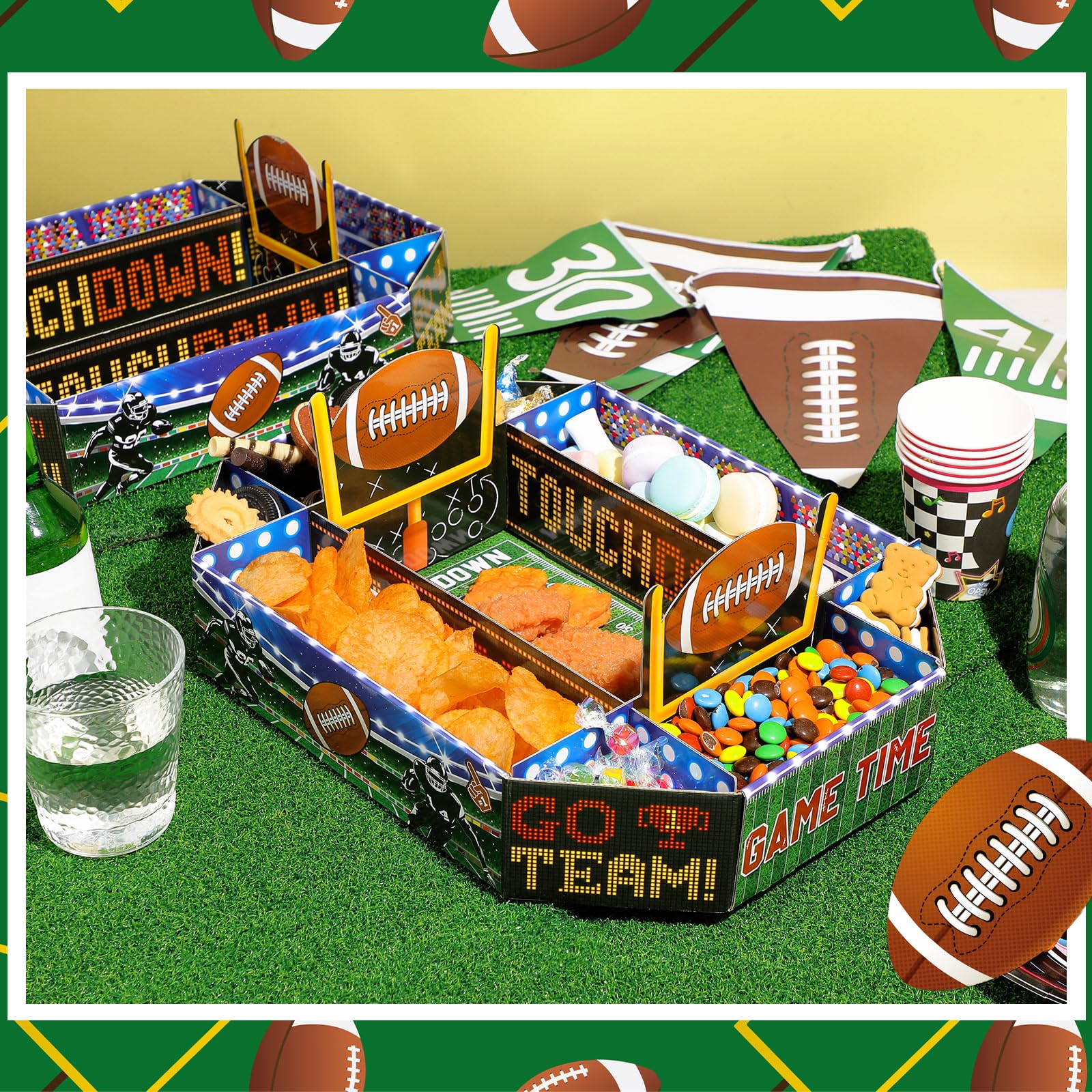 Fullhawl tailgate stadium design enhances party ambiance and decor