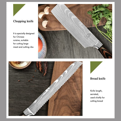 FULLHI five-inch universal knife ergonomic handle grip