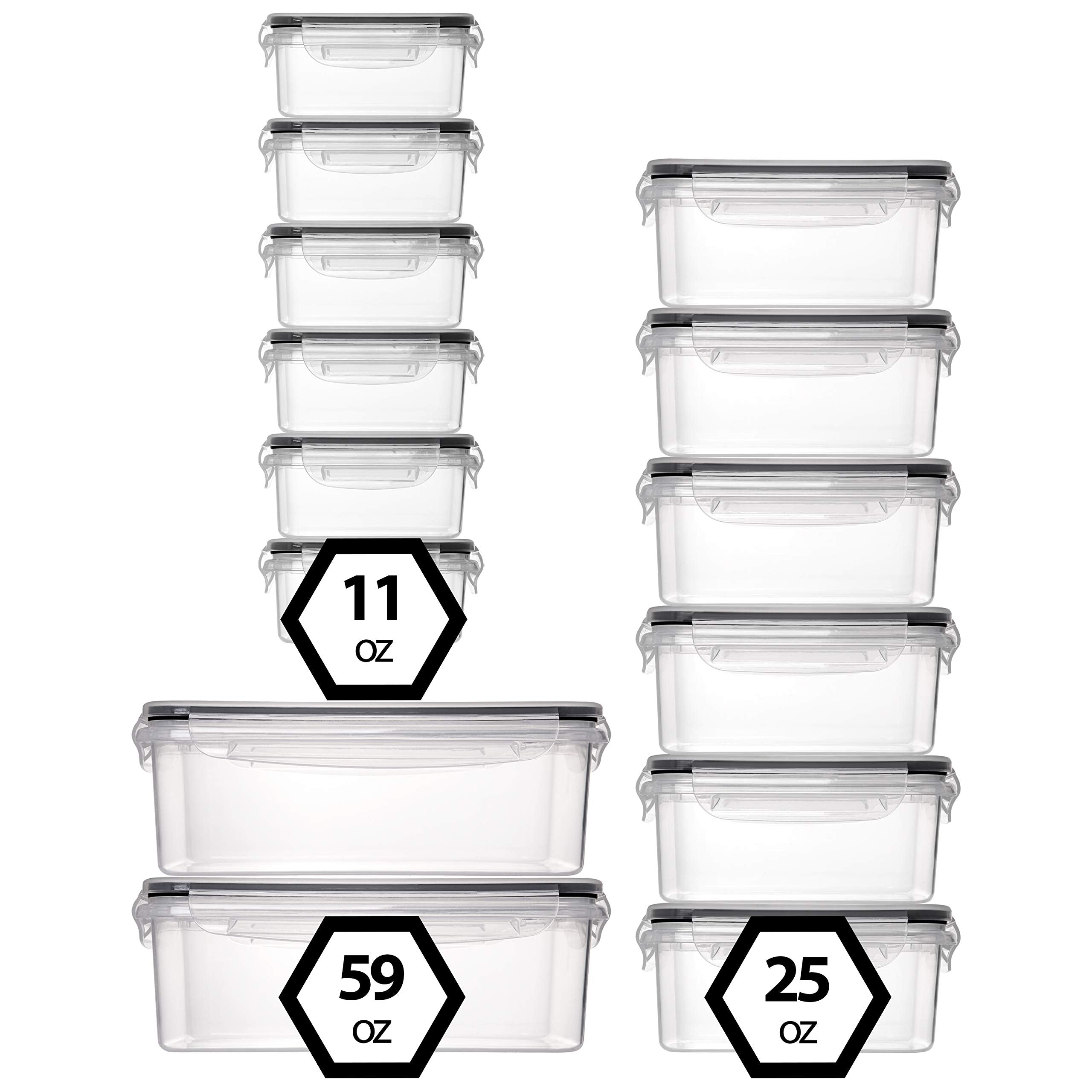 Fullstar 25 oz containers provide versatile portions for lunches and snacks.