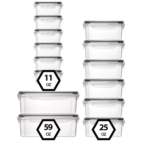 Fullstar 25 oz containers provide versatile portions for lunches and snacks.