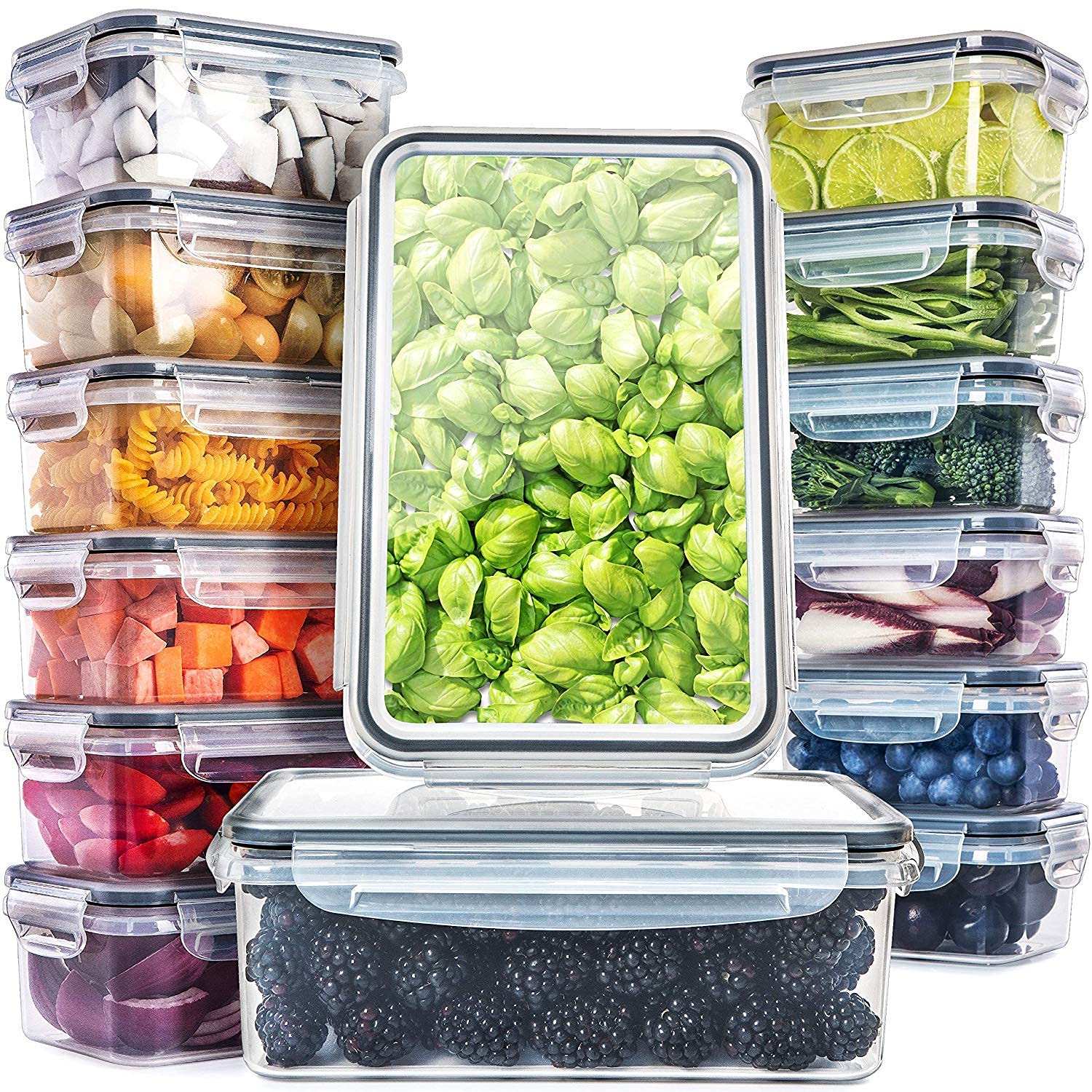 Fullstar 59 oz containers with lids offer a secure meal-prep seal.