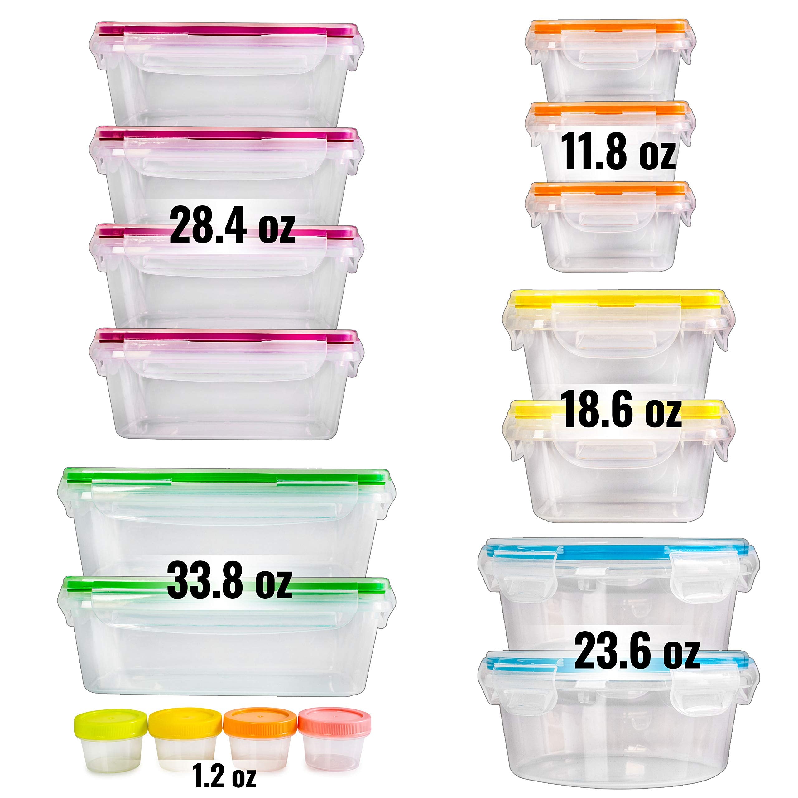 Fullstar airtight leakproof lids preventing spills during transport.