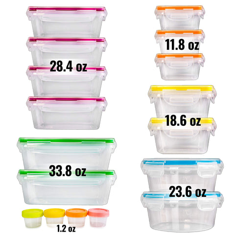 Fullstar airtight leakproof lids preventing spills during transport.