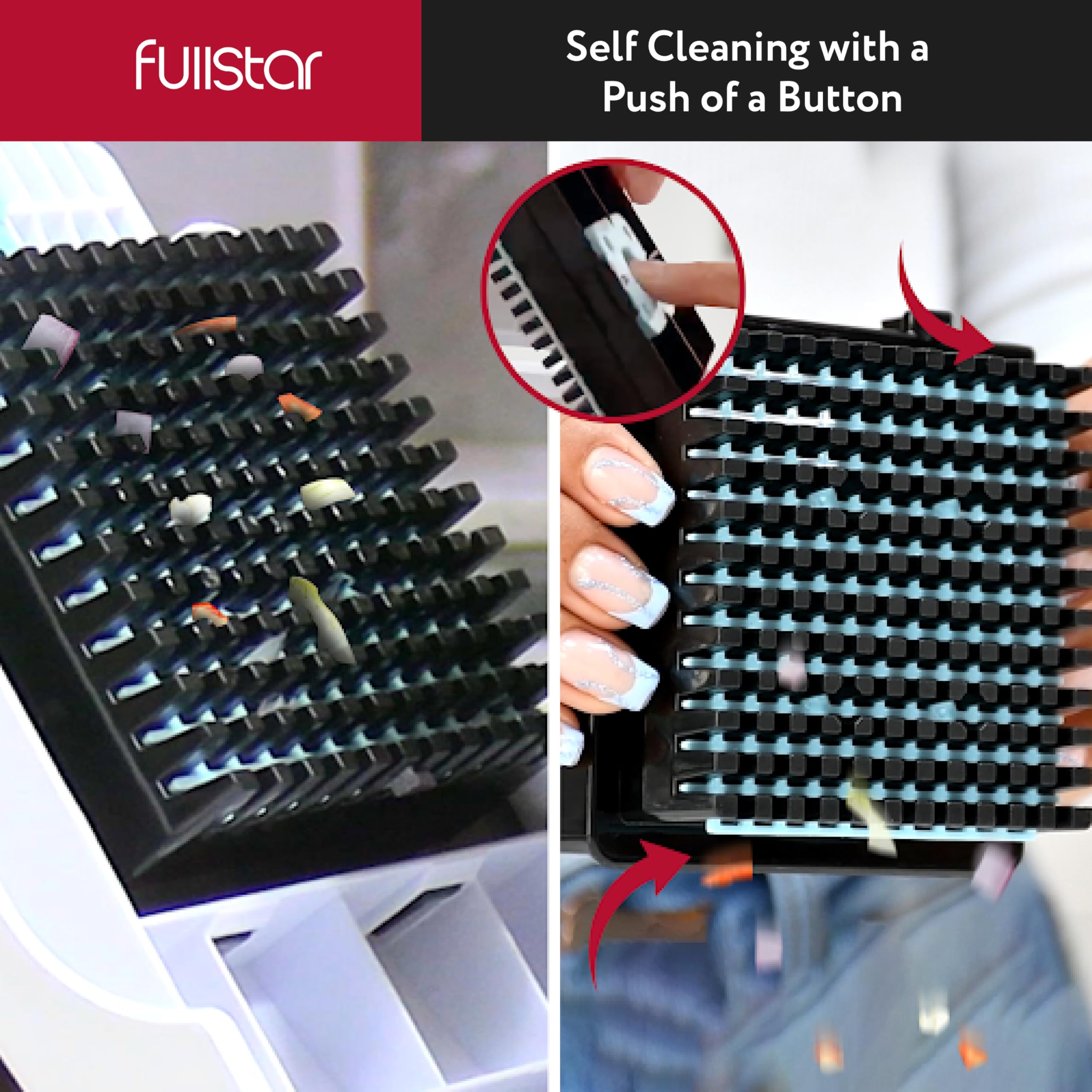 Fullstar compact design fits small kitchens without sacrificing capacity.