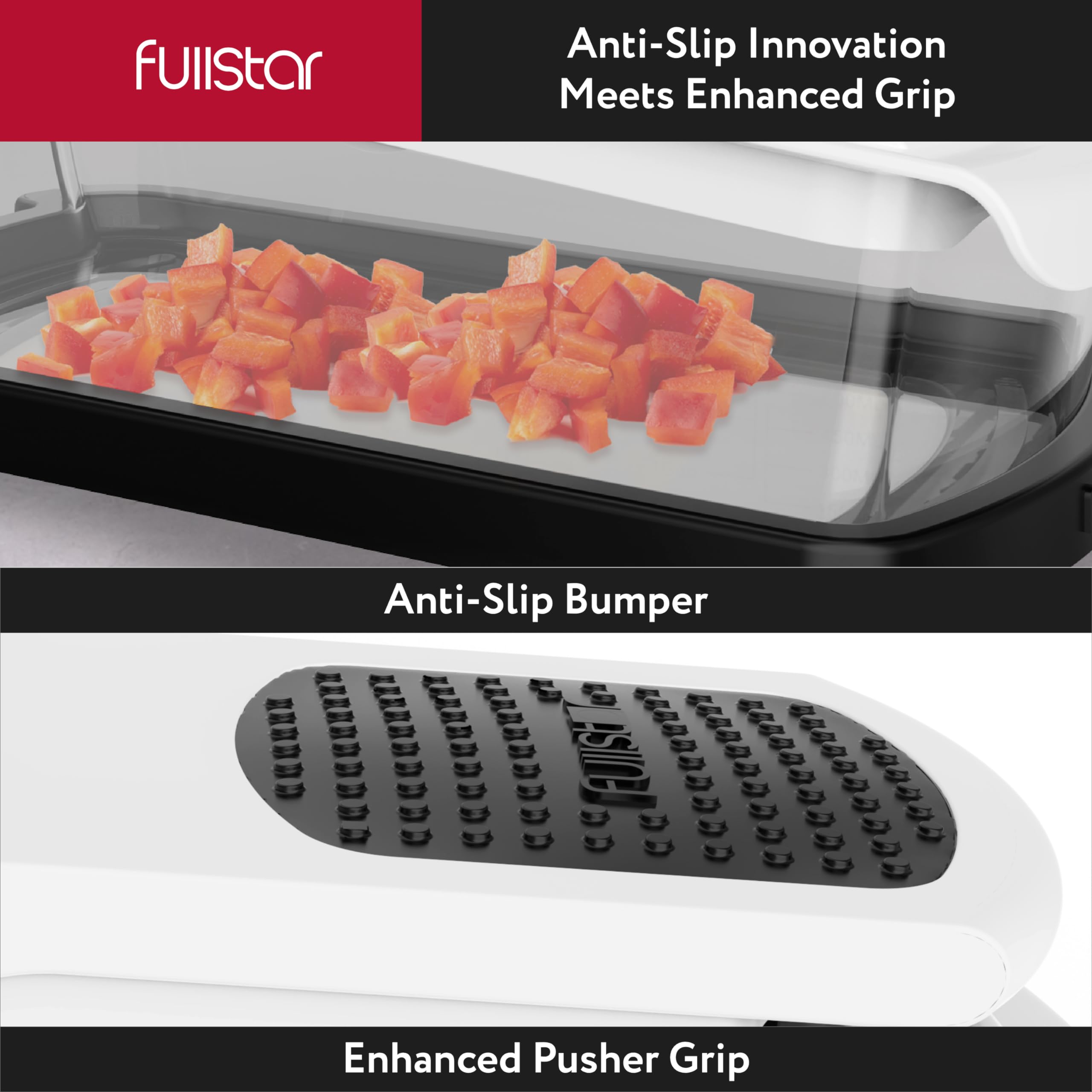 Fullstar 9-in-1 chopper speeds up meal prep with cleaner results.
