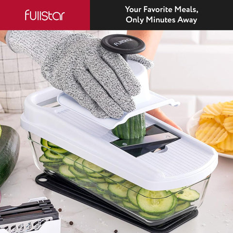 Fullstar cleaning brush and scraper included for easy maintenance
