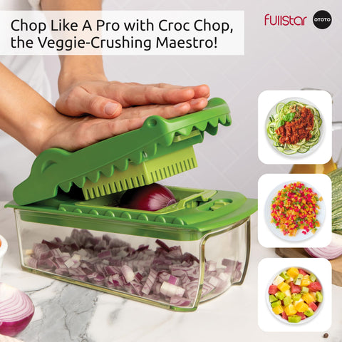 Fullstar Croc Chop cleaning kit for blade organization