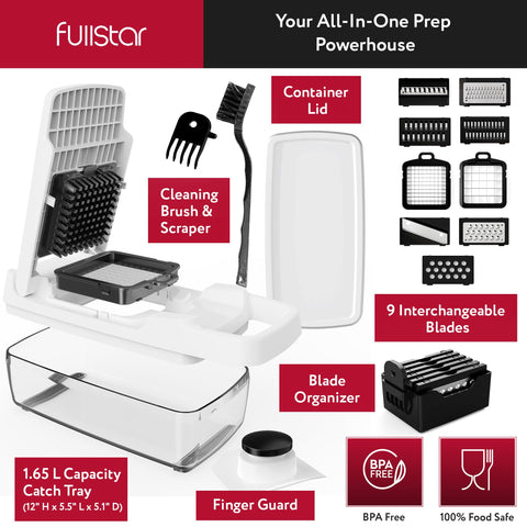 Fullstar dishwasher-safe parts simplify post-use cleanup