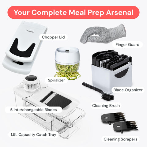 Fullstar kitchen gadget enhances efficiency during weekly meal prep.
