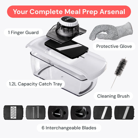 Fullstar Mandoline Slicer compact design fits small kitchens