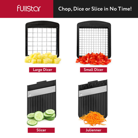 Fullstar mandoline slicer is top rack dishwasher safe for easy cleaning