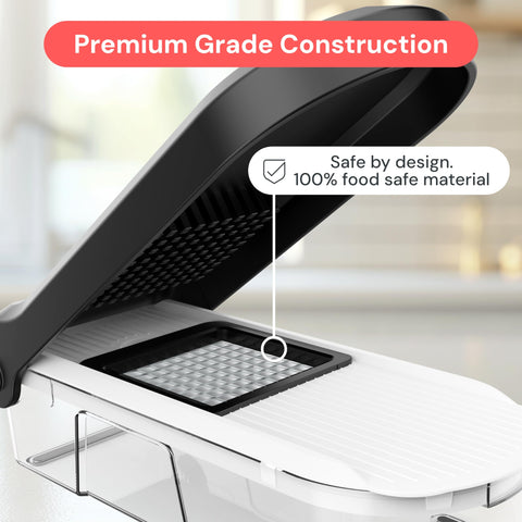 Fullstar durable ABS body highlights sturdy kitchen performance.