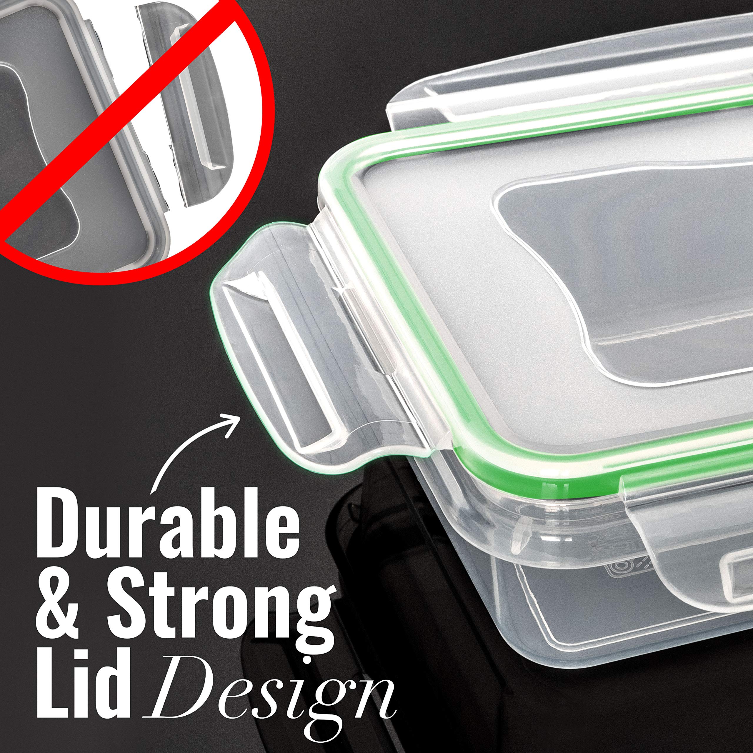 Fullstar microwave-safe containers for reheating meals quickly.