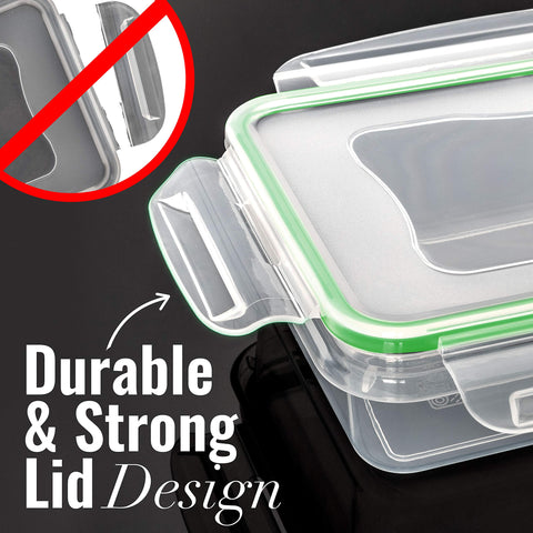 Fullstar microwave-safe containers for reheating meals quickly.