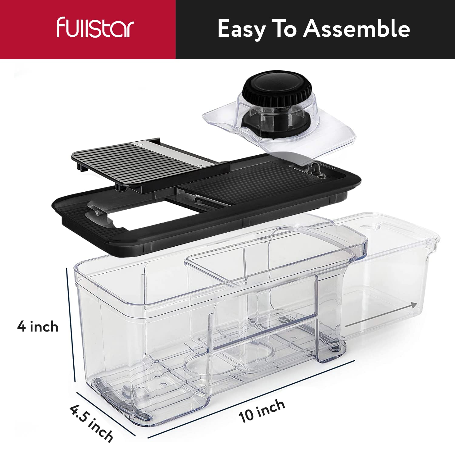 Fullstar non-slip-base keeps workstation steady during use