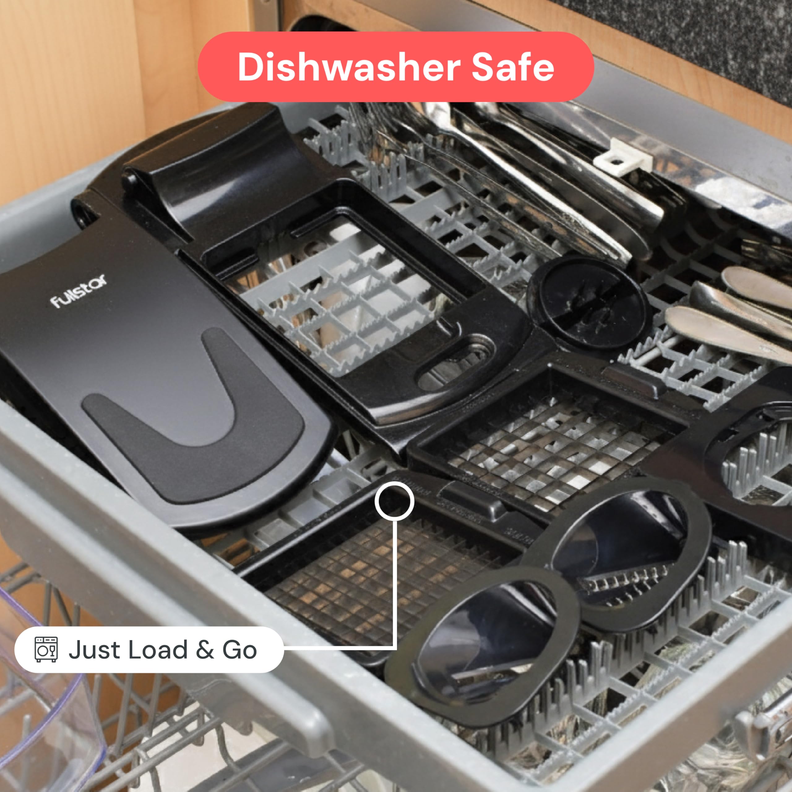 Fullstar Original Pro Chopper built-in catch tray helps keep counters clean