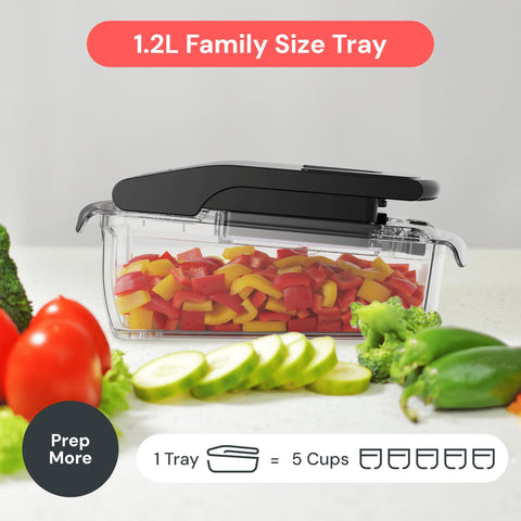 Fullstar Original Pro Chopper top-rack dishwasher-safe for easy cleaning.