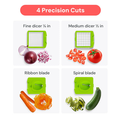 Fullstar Original Pro Chopper soft-grip handle offering comfortable control.