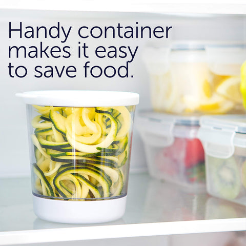 Fullstar spiralizer compact storage fits neatly in drawers