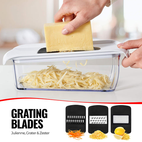 Fullstar spiralizer demonstrates veggie ribbons for creative garnishes