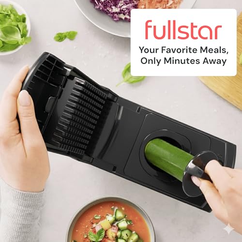 Fullstar Vegetable Chopper easy-clean compact design saves time after meals.