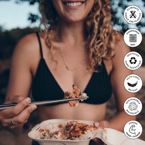 Full Windsor MAGSTICKS easy to rinse or dishwasher-clean after meals.