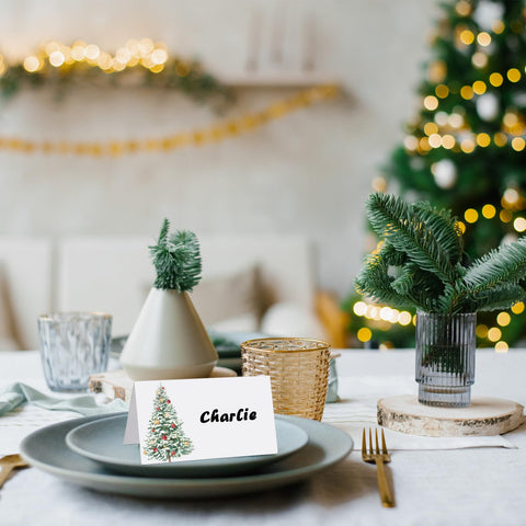 Fumete Christmas table decor suitable for weddings and large gatherings