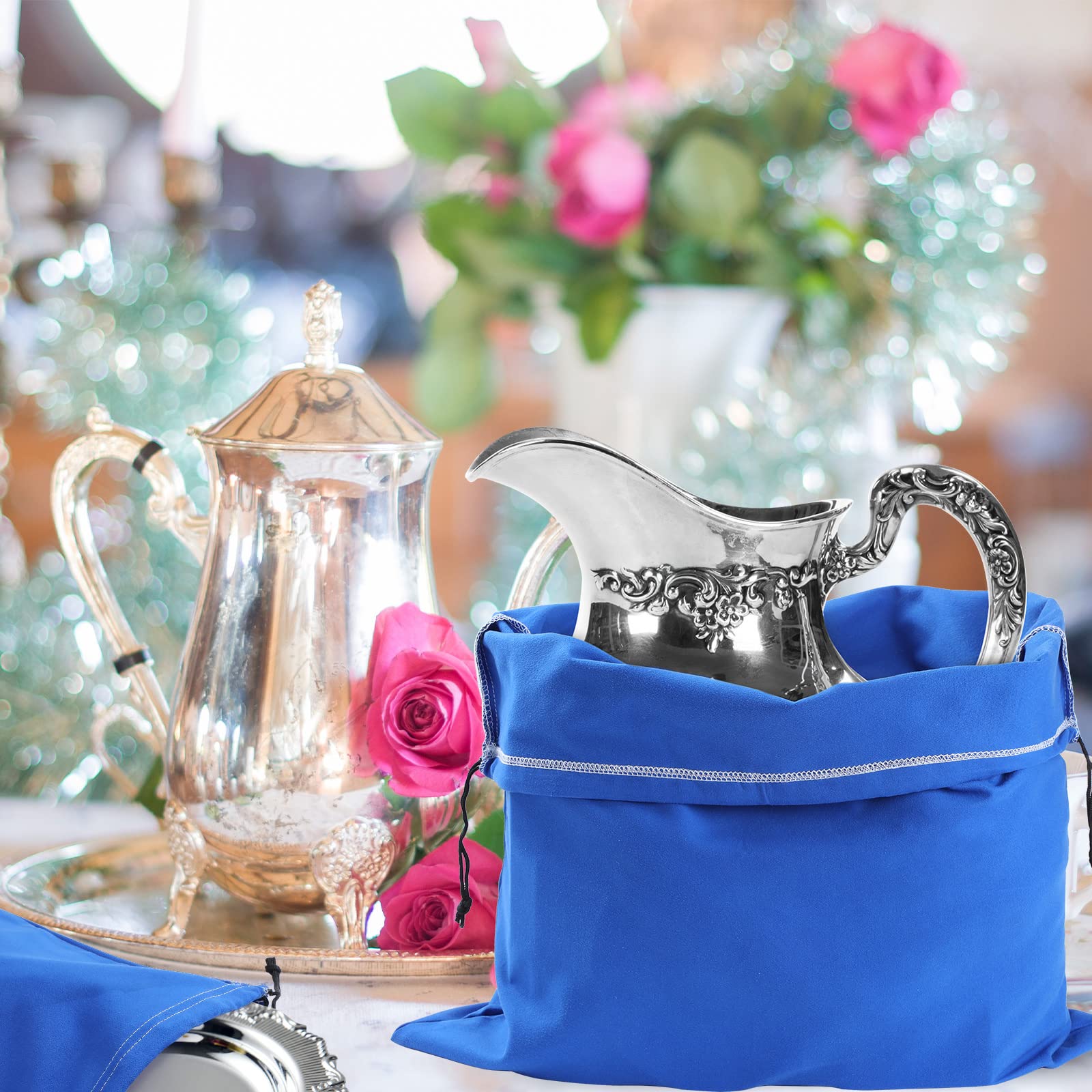 Fumete anti-tarnish storage solution preserves metal luster between uses.