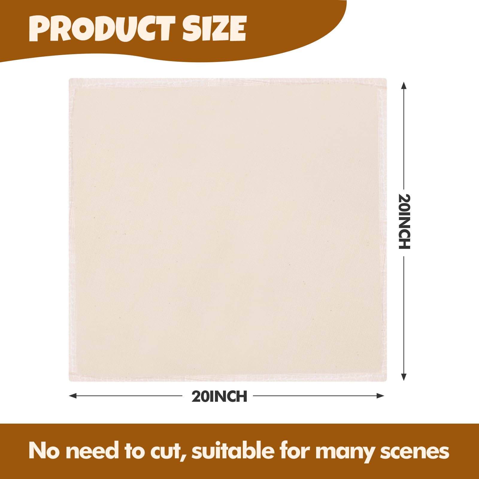 FUMILE cheese cloth dense weave 45x55 yarns per inch for steady filtration