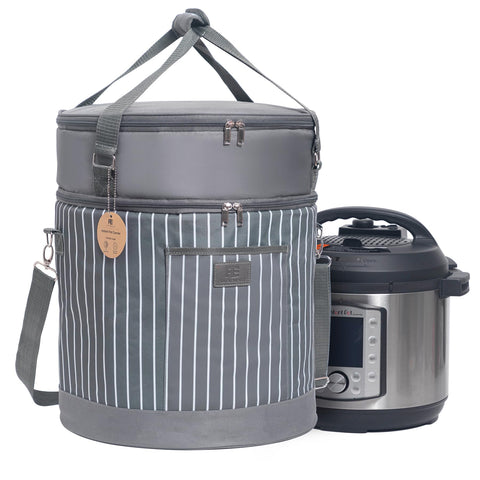 Fun Elements 8qt Instant Pot carrier with a top zip compartment for accessories.
