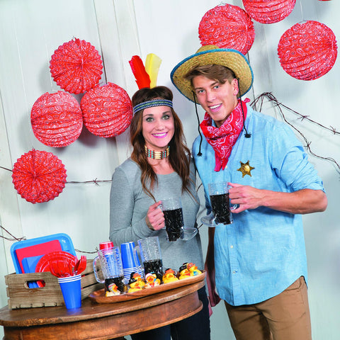 Ideal for kids and adults at western-themed celebrations.
