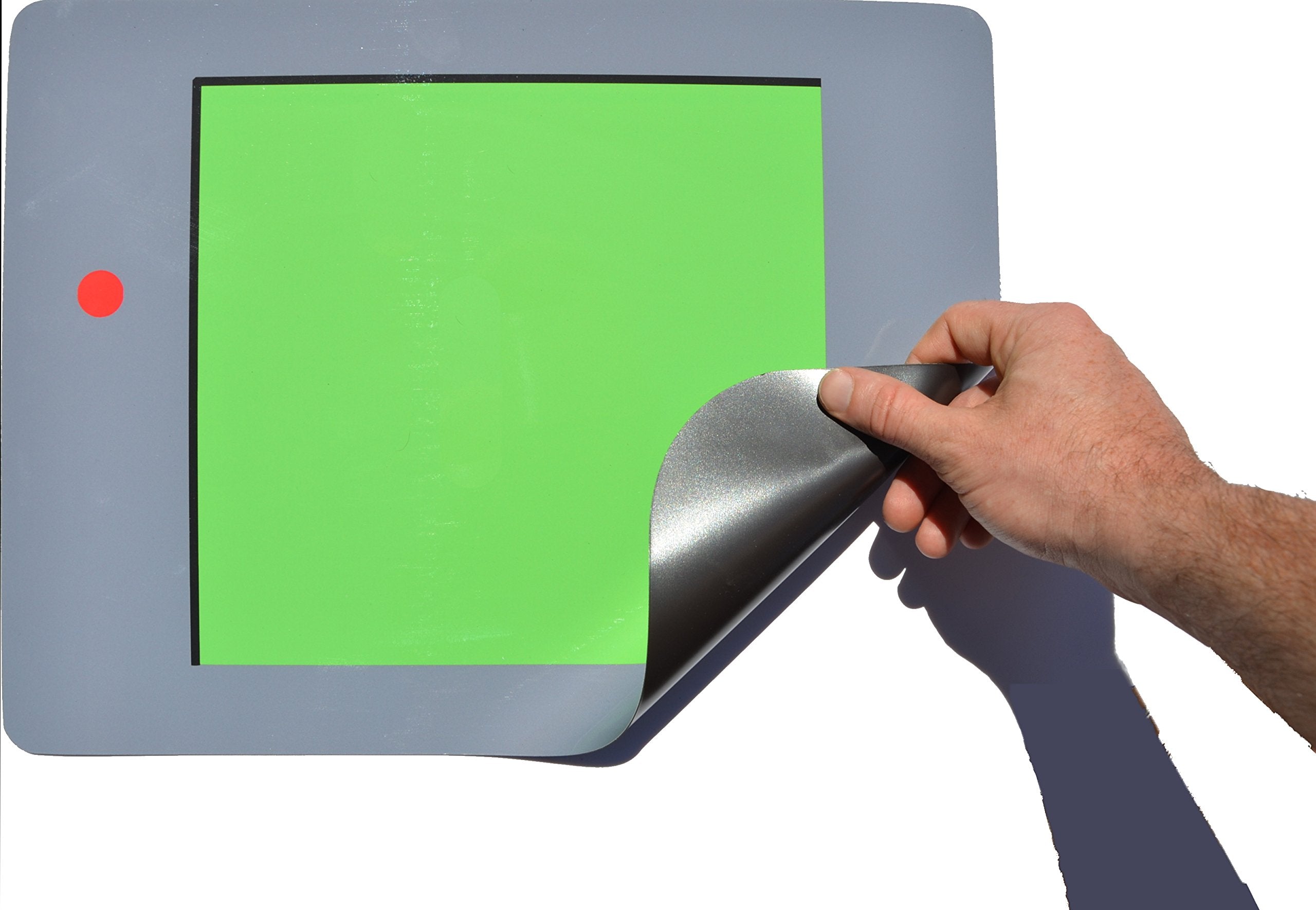 Removable FridgeBoy magnets leave no marks on fridge surface